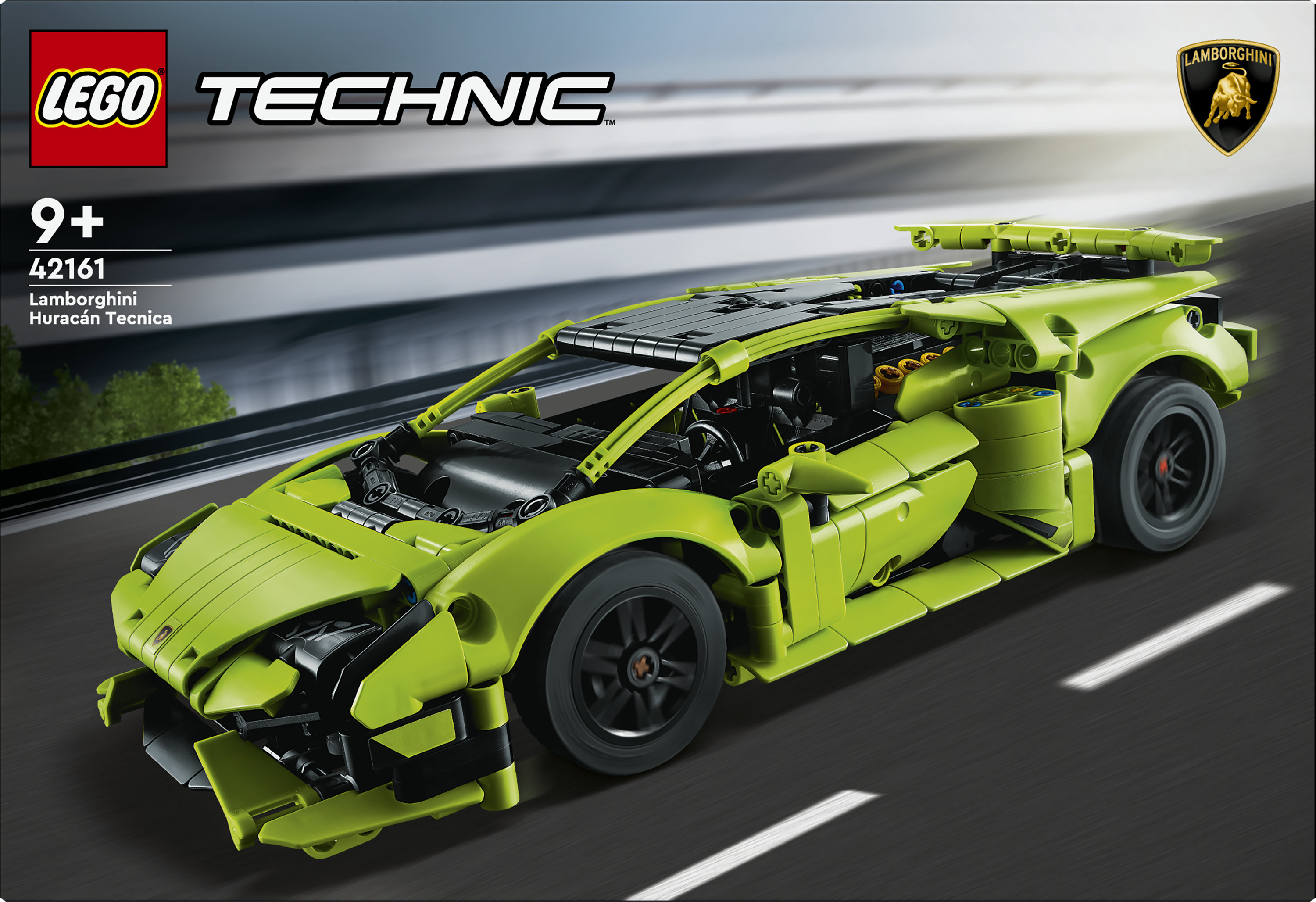 LEGO Technic 42161 Lamborghini Hurac&aacute;n Tecnica, Modellino di Auto da Costruire, Macchina Giocattolo per Bambini