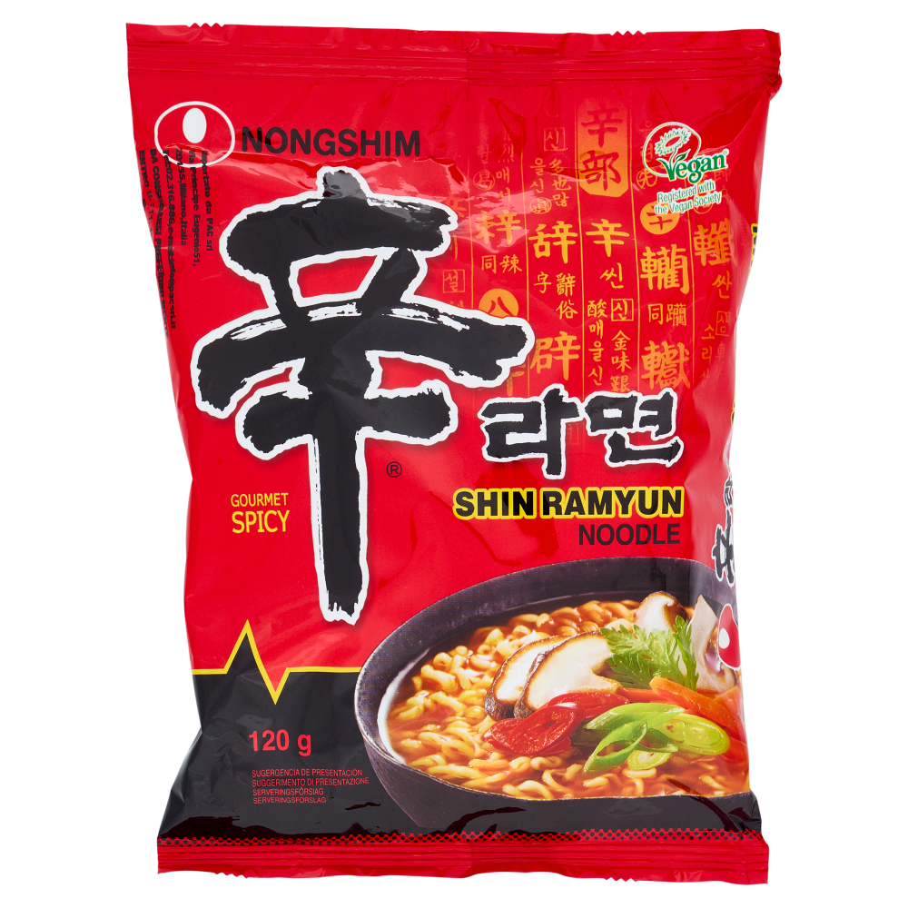 Nongshim Pac Shin Ramyun Noodle 120 g