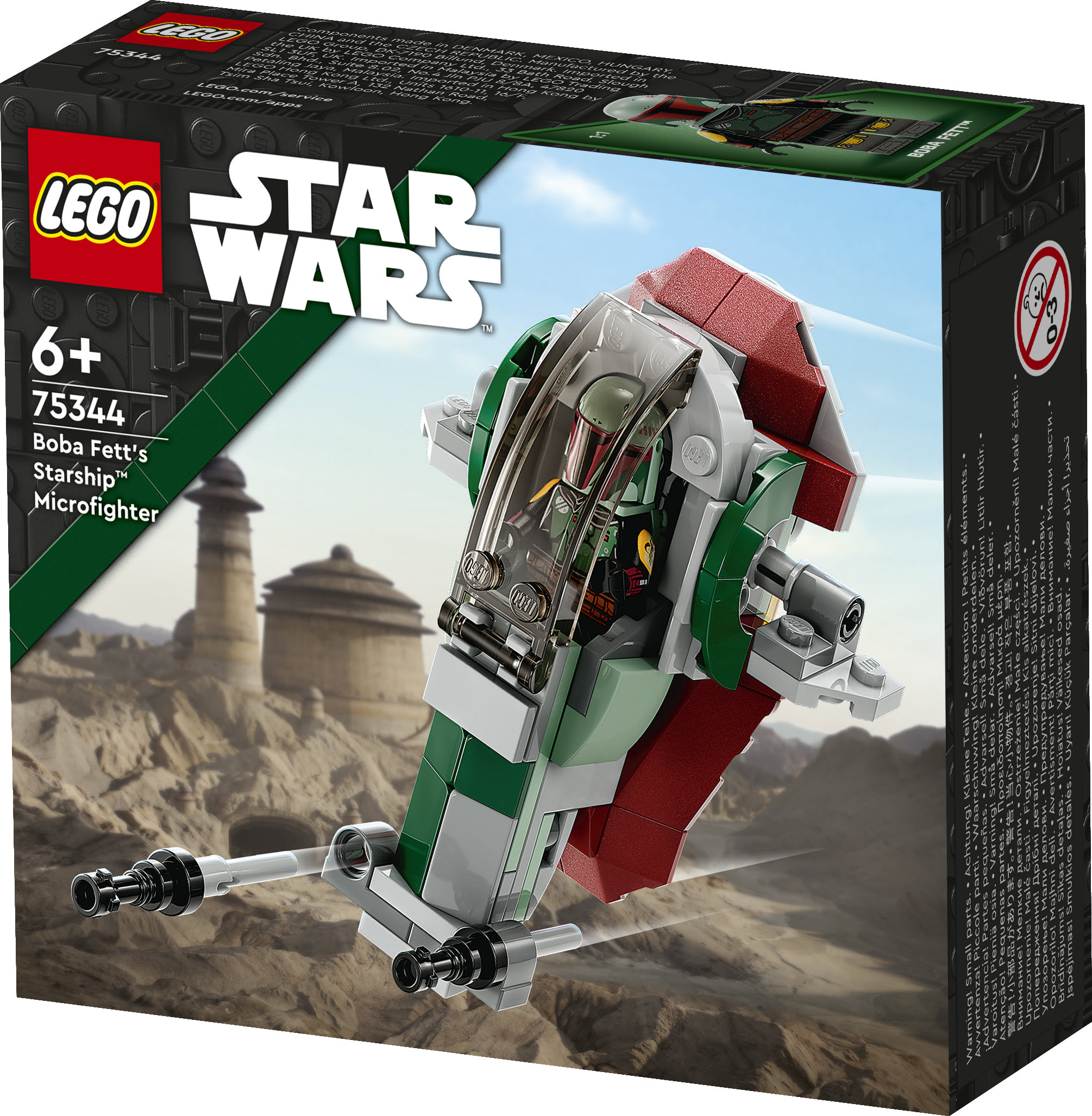 LEGO Star Wars Astronave di Boba Fett™ Microfighter