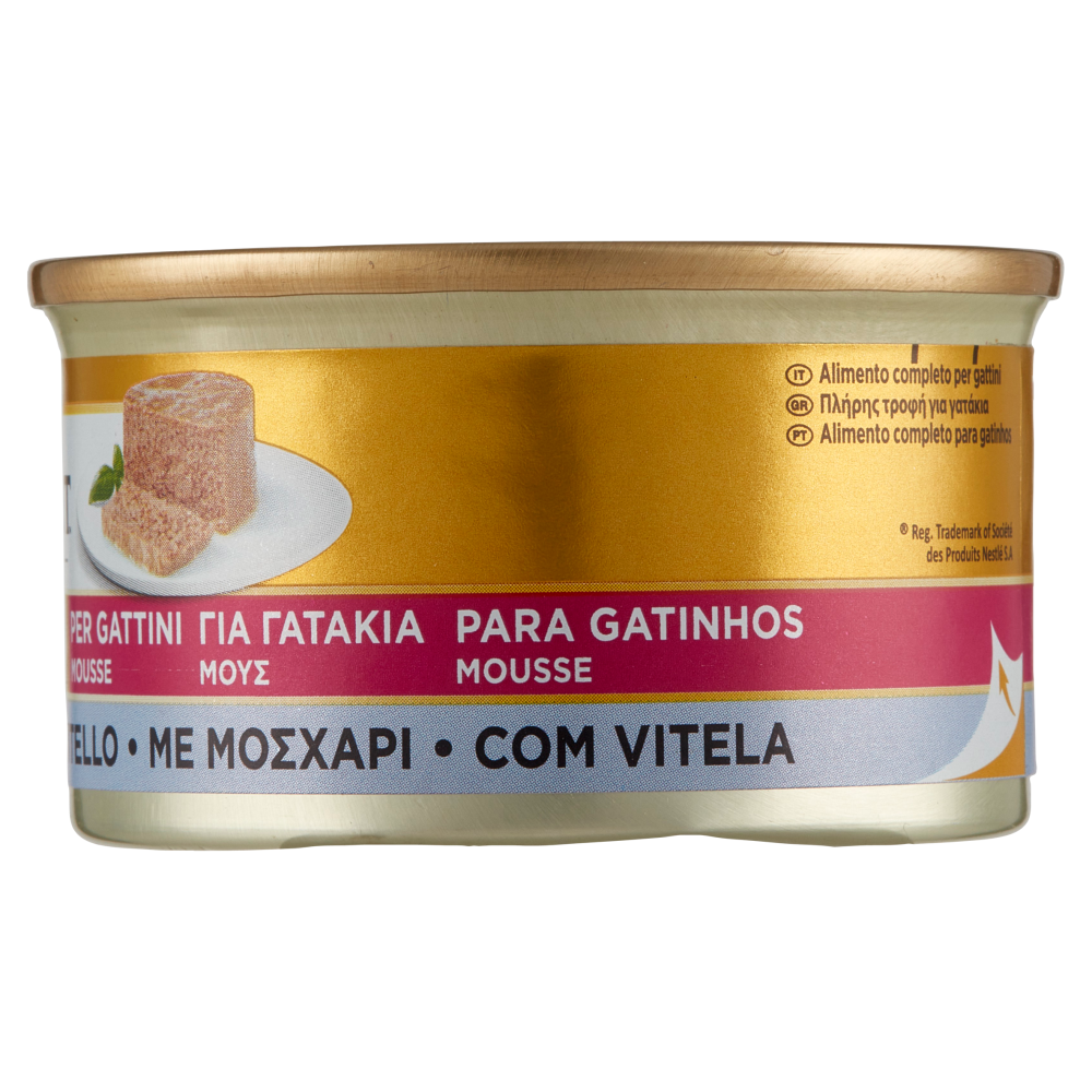 PURINA GOURMET Gold per Gattini Mousse con Vitello 85 g