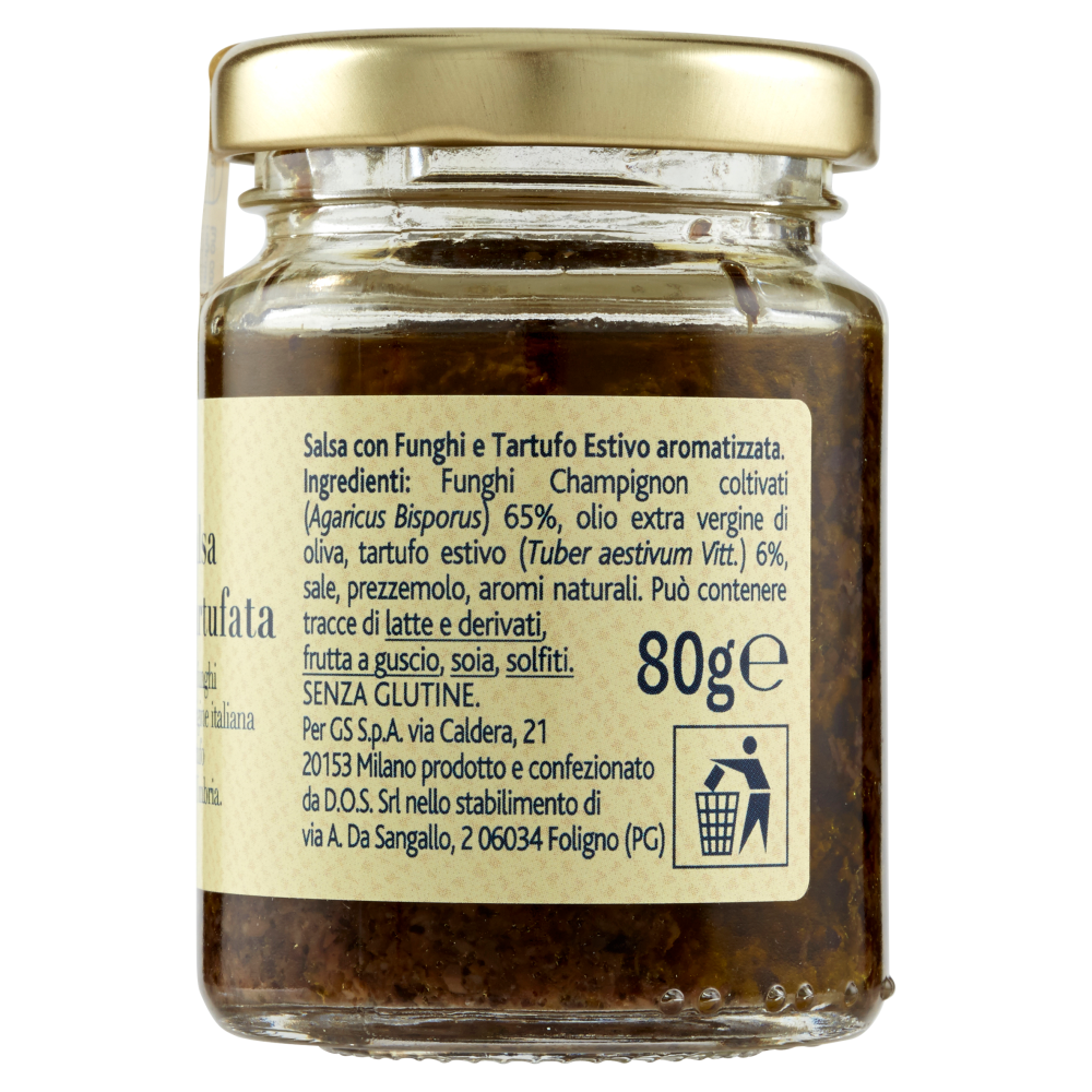Terre d'Italia Salsa Tartufata 80 g