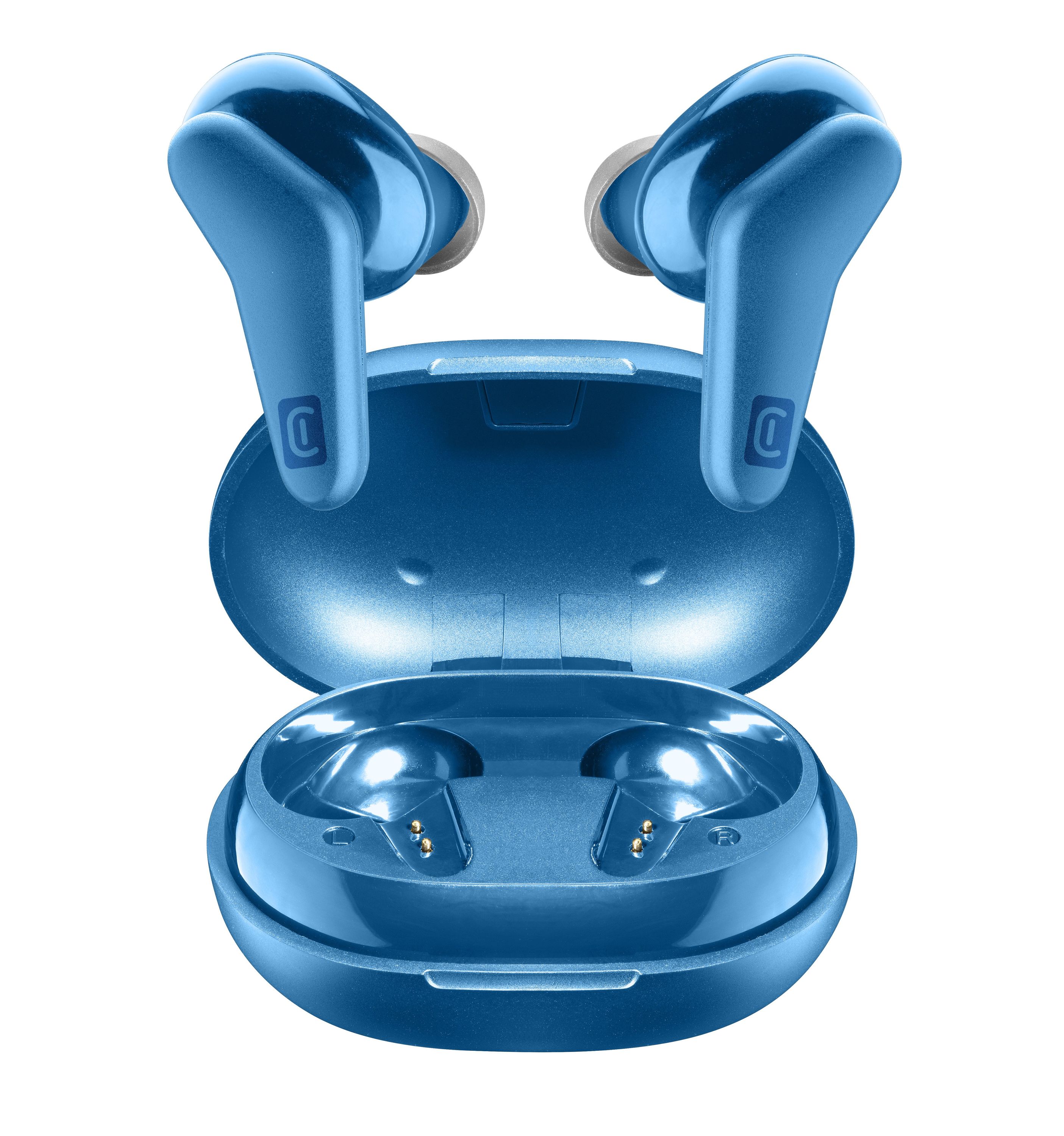 Cellularline HARK Auricolari Bluetooth® stereo senza fili con custodia di  ricarica Blu | Carrefour