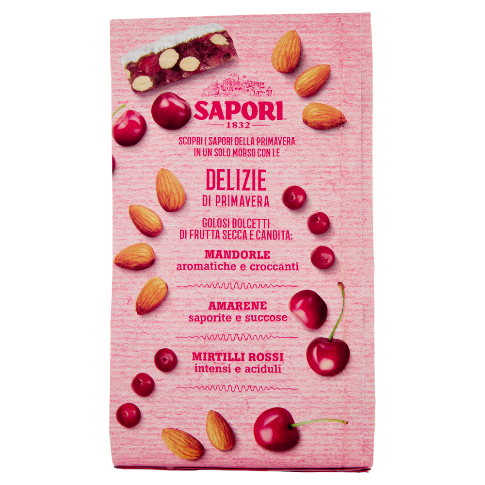 Sapori Delizie di Primavera Mandorle e Frutti Rossi 126 g
