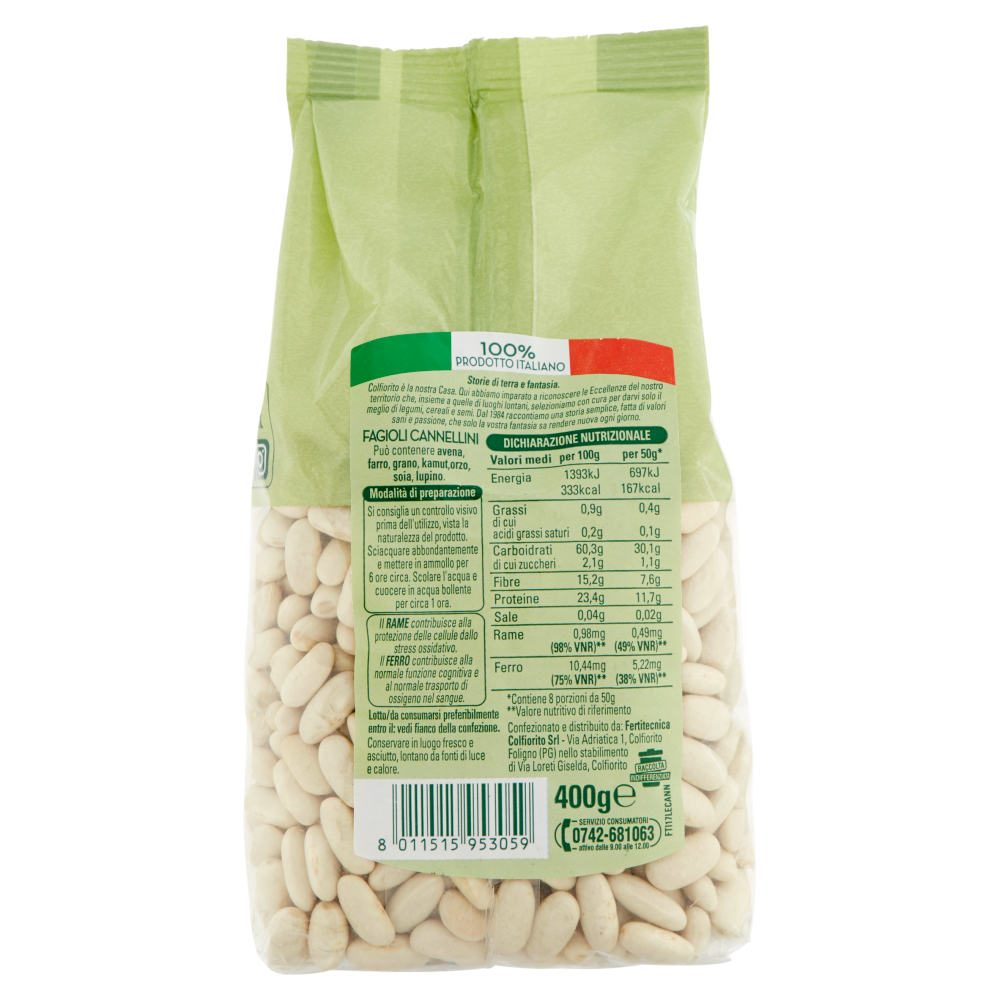 Colfiorito Fagioli Cannellini 400 g