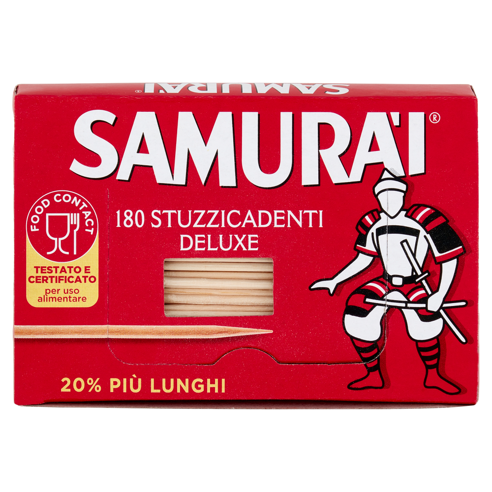 Samurài Stuzzicadenti Deluxe 180 pz
