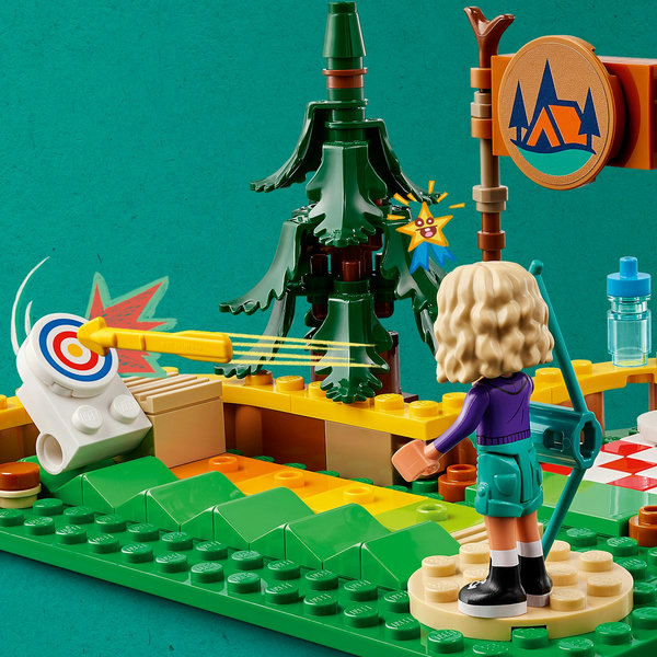 LEGO Friends Tiro con l&rsquo;arco al campo avventure