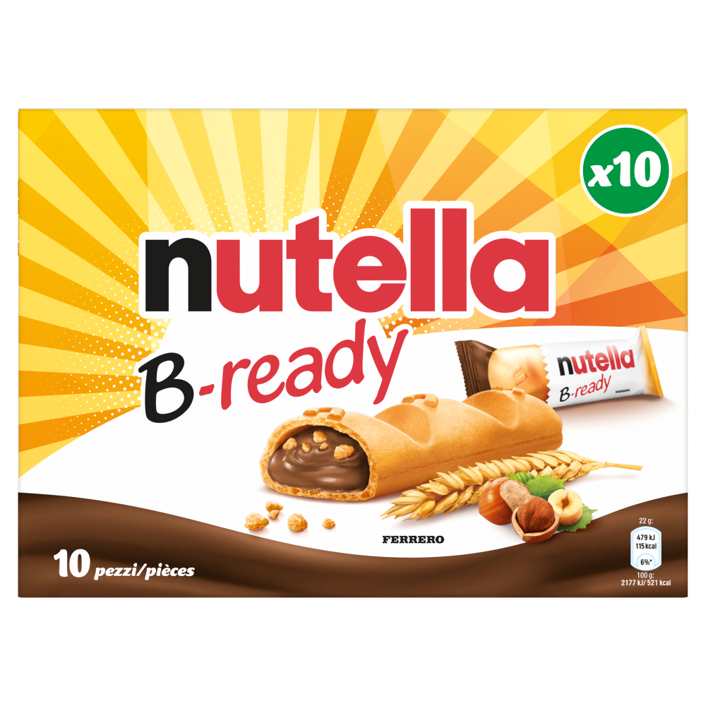 nutella B-ready 10 x 22 g