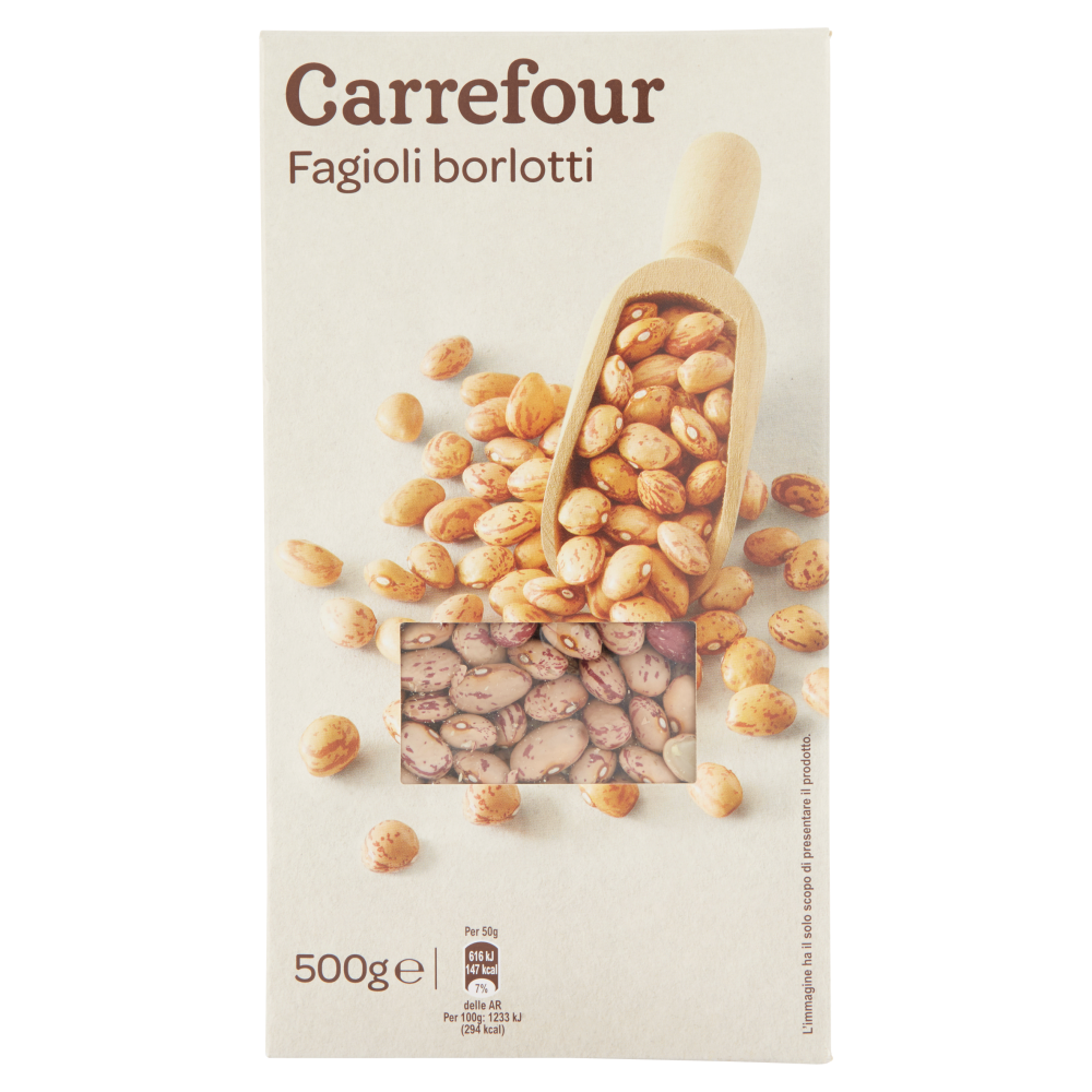 Carrefour Fagioli borlotti 500 g