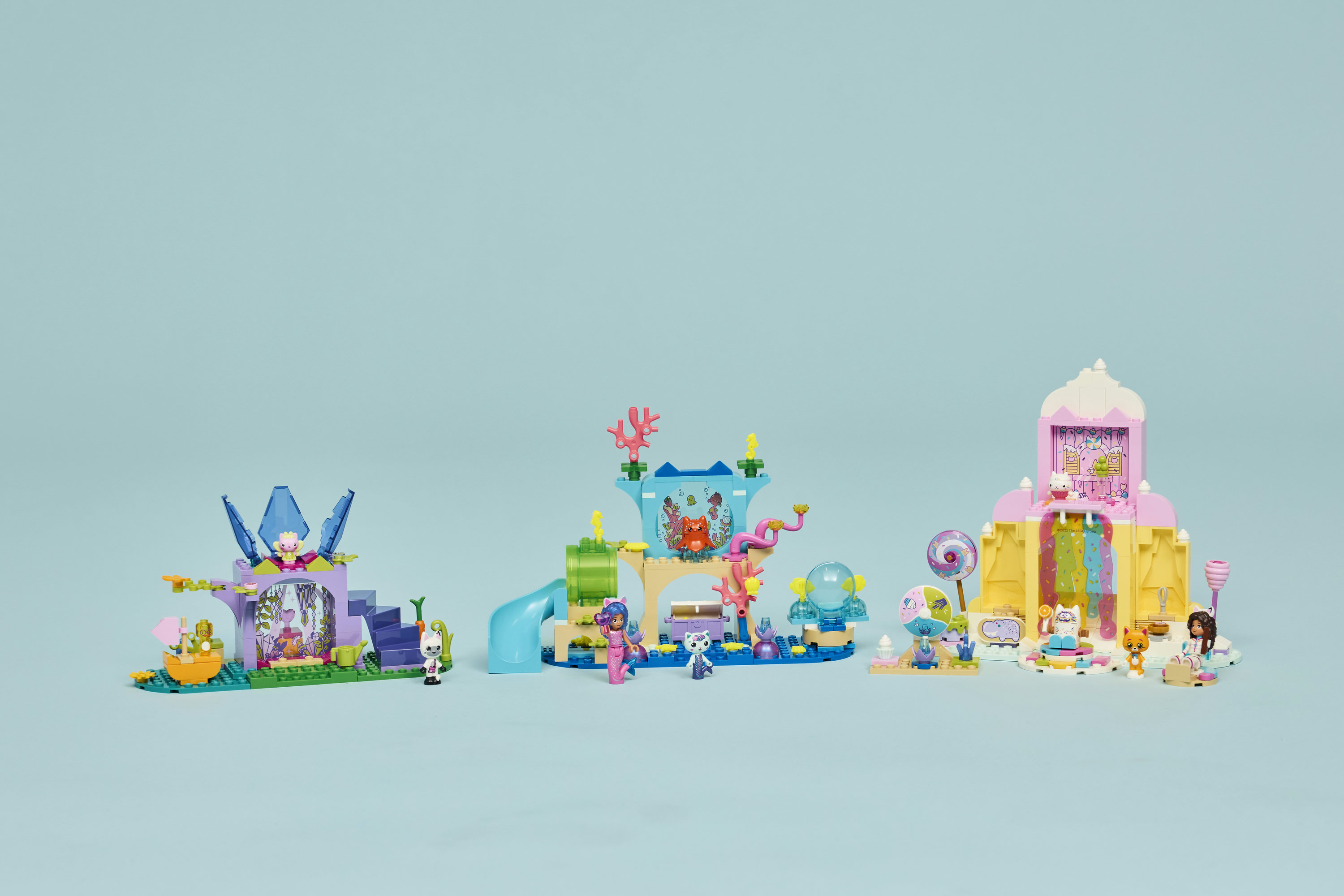LEGO Gabby&rsquo;s Dollhouse 11204 Avventura nell&rsquo;Acquario di Gabby Sirena, Giocattolo con Mini Bambolina per Bambine e Bambini 4+