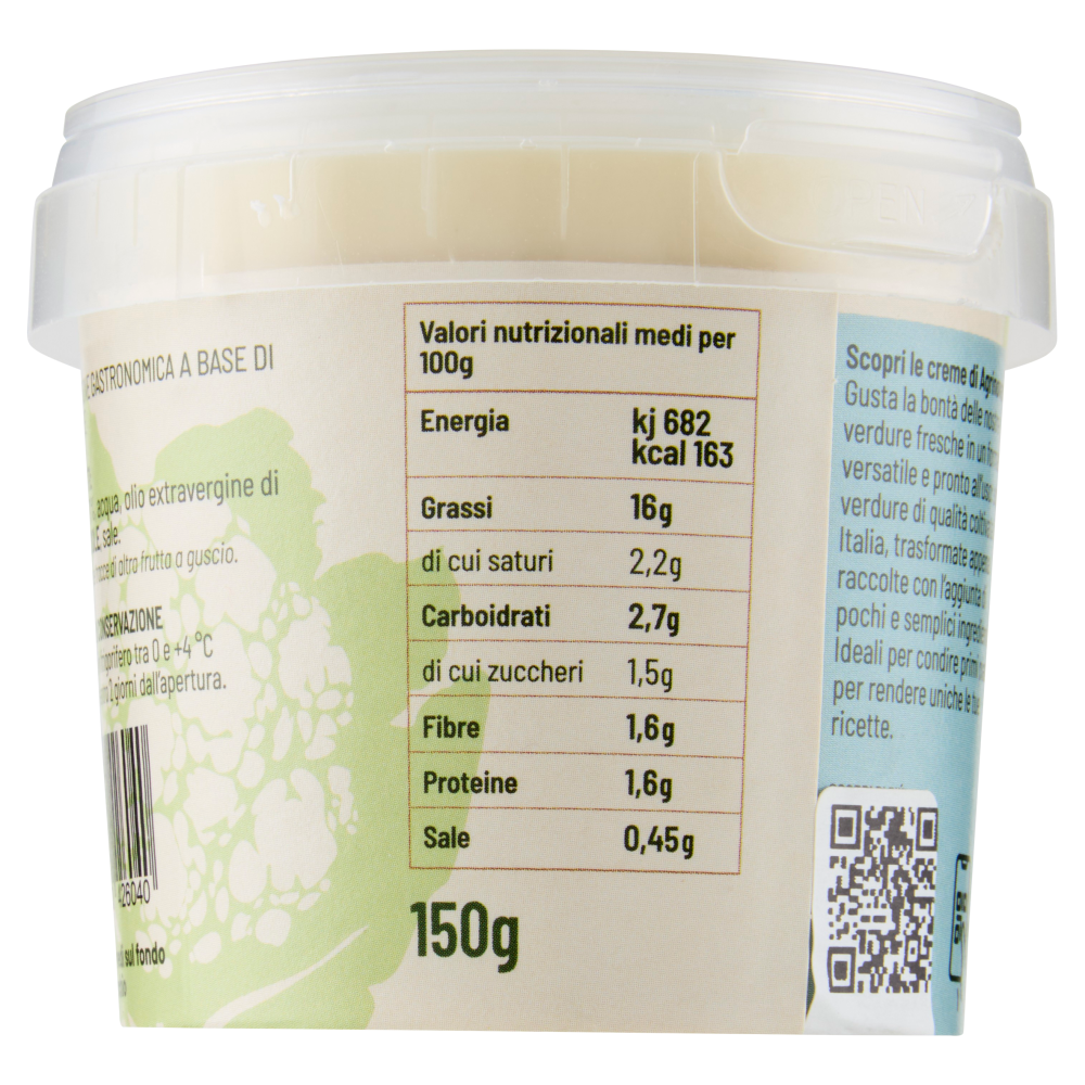 Agrinovana Crema di Cavolfiore 150 g