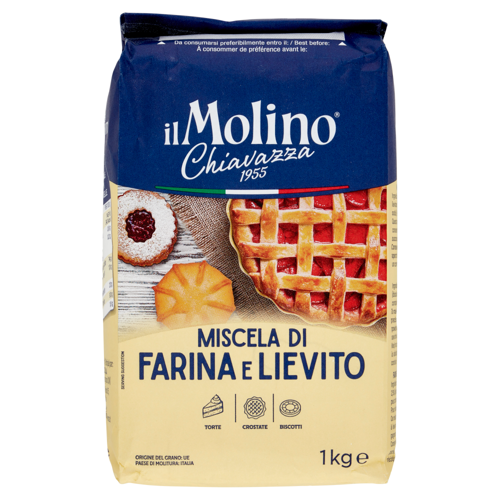 il Molino Chiavazza Miscela di Farina e Lievito 1 kg