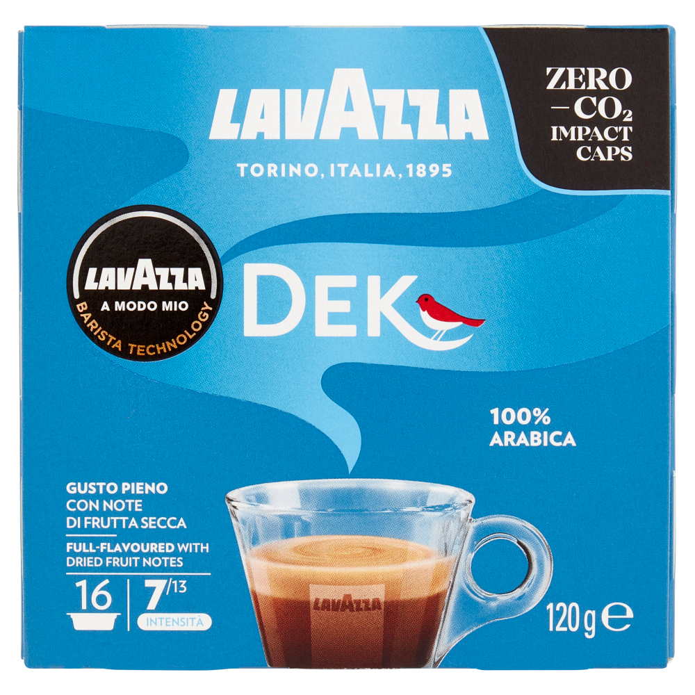 Lavazza A Modo Mio Dek 16 Capsule 120 g