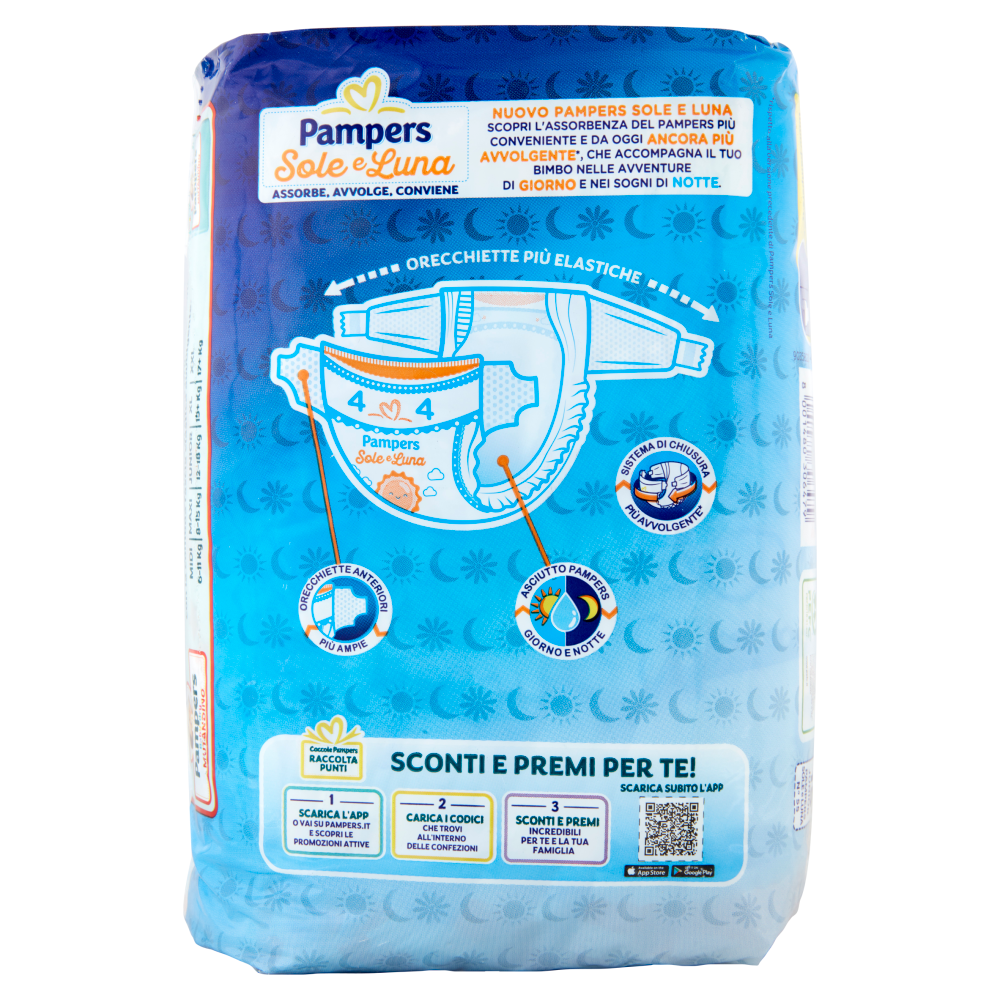 Pampers Sole e Luna 5 Junior 15 pz