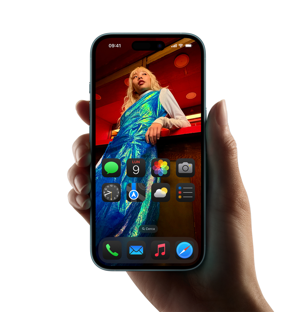 Apple iPhone 16 15,5 cm (6.1") Doppia SIM iOS 18 5G USB tipo-C 128 GB Nero