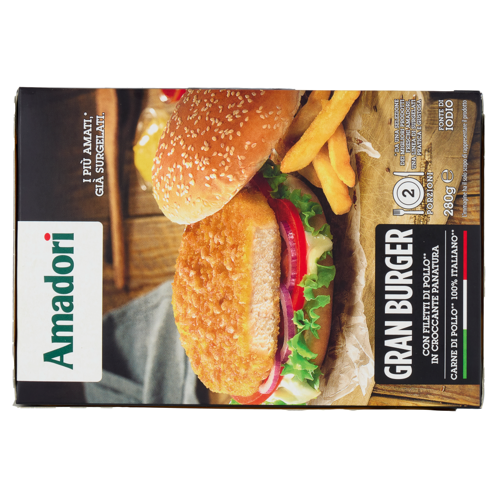Amadori Gran Burger 280 g