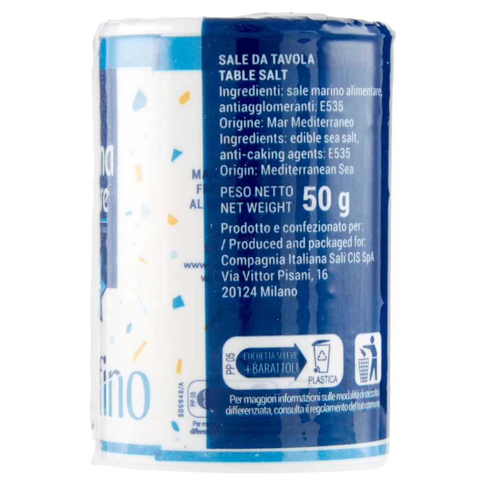 Gemma di mare Pepe Nero 18 g + Sale da Tavola 50 g