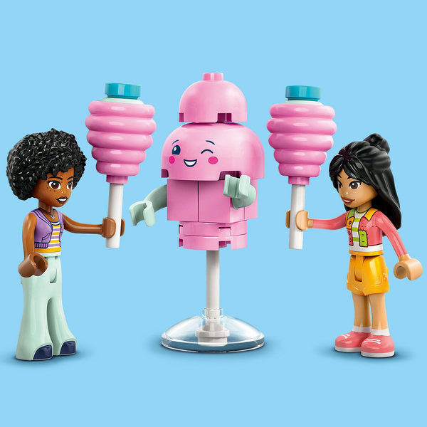 LEGO Friends Bancarella di zucchero filato e scooter