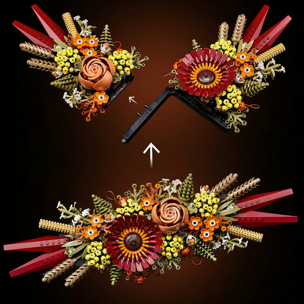 LEGO Botanicals Centrotavola di fiori secchi