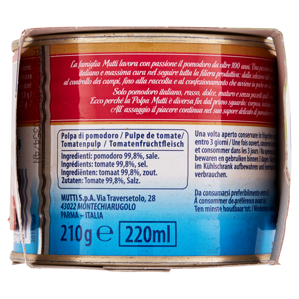 Mutti Polpa di Pomodoro 2 x 210 g