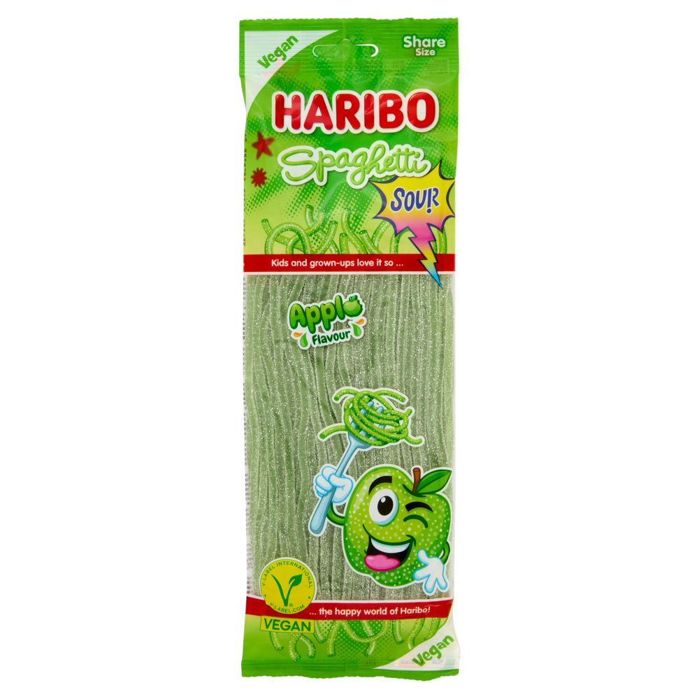 Haribo Spaghetti Sour Apple Flavour 200 g