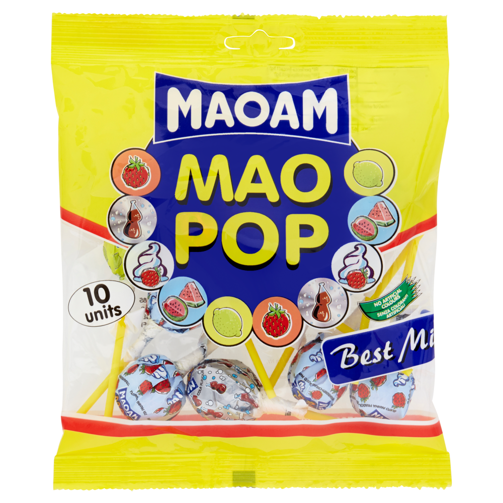 Maoam Mao Pop Best Mix 10 units 130 g