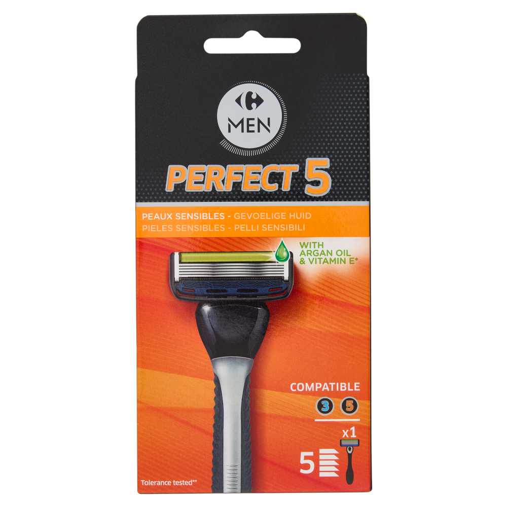 Carrefour Men Perfect 5 Rasoio 1 pz
