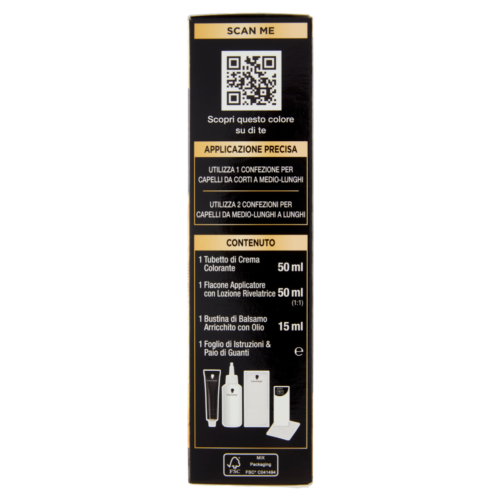 Palette oleo intense Castano Naturale 3-10