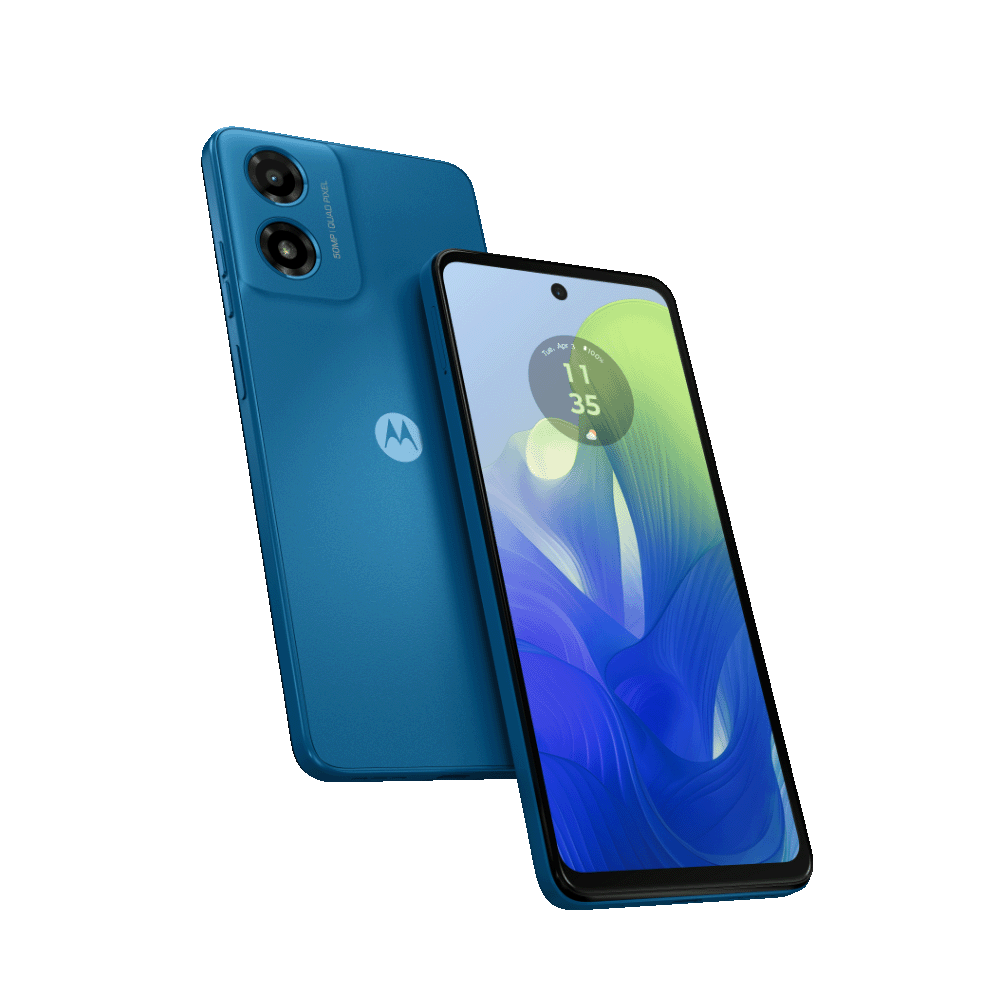 Motorola G04s 16,7 cm (6.56") Doppia SIM Android 14 4G USB tipo-C 8 GB 128 GB 5000 mAh Blu