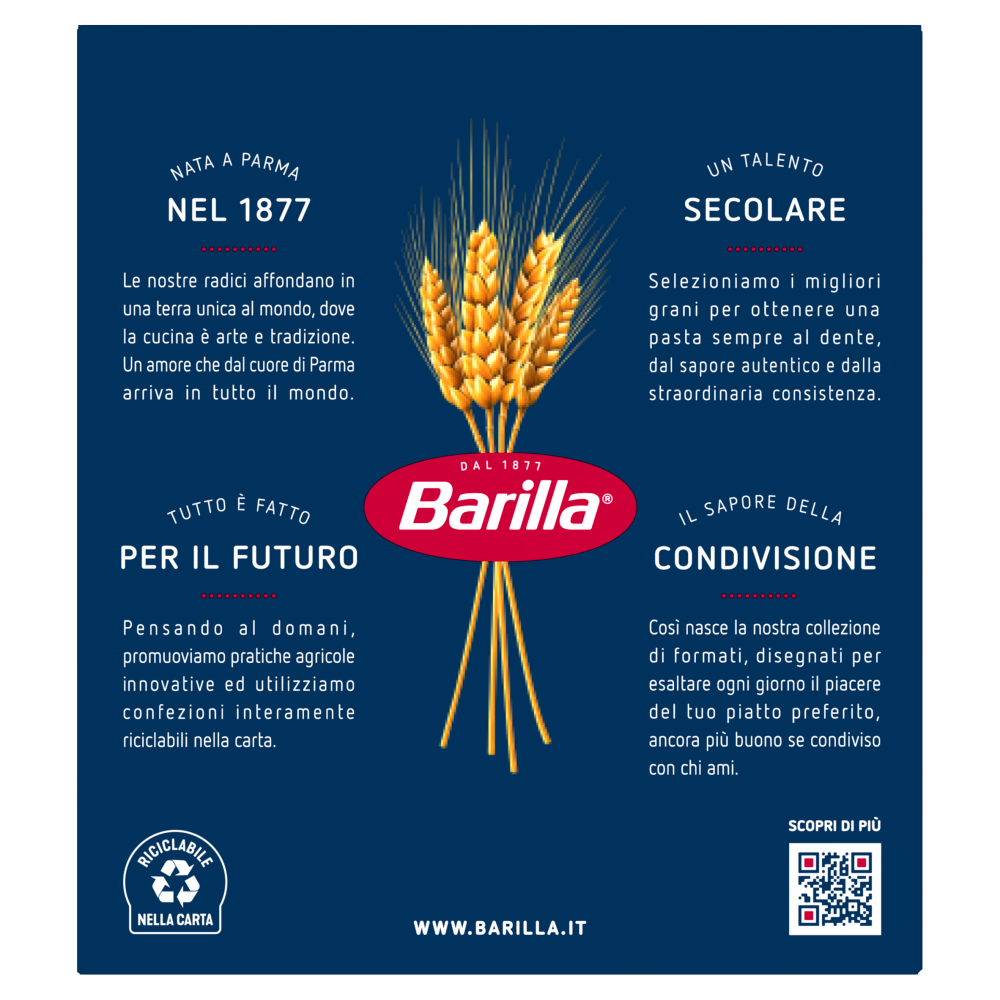 Barilla Pasta Sedanini Rigati n.53 500g