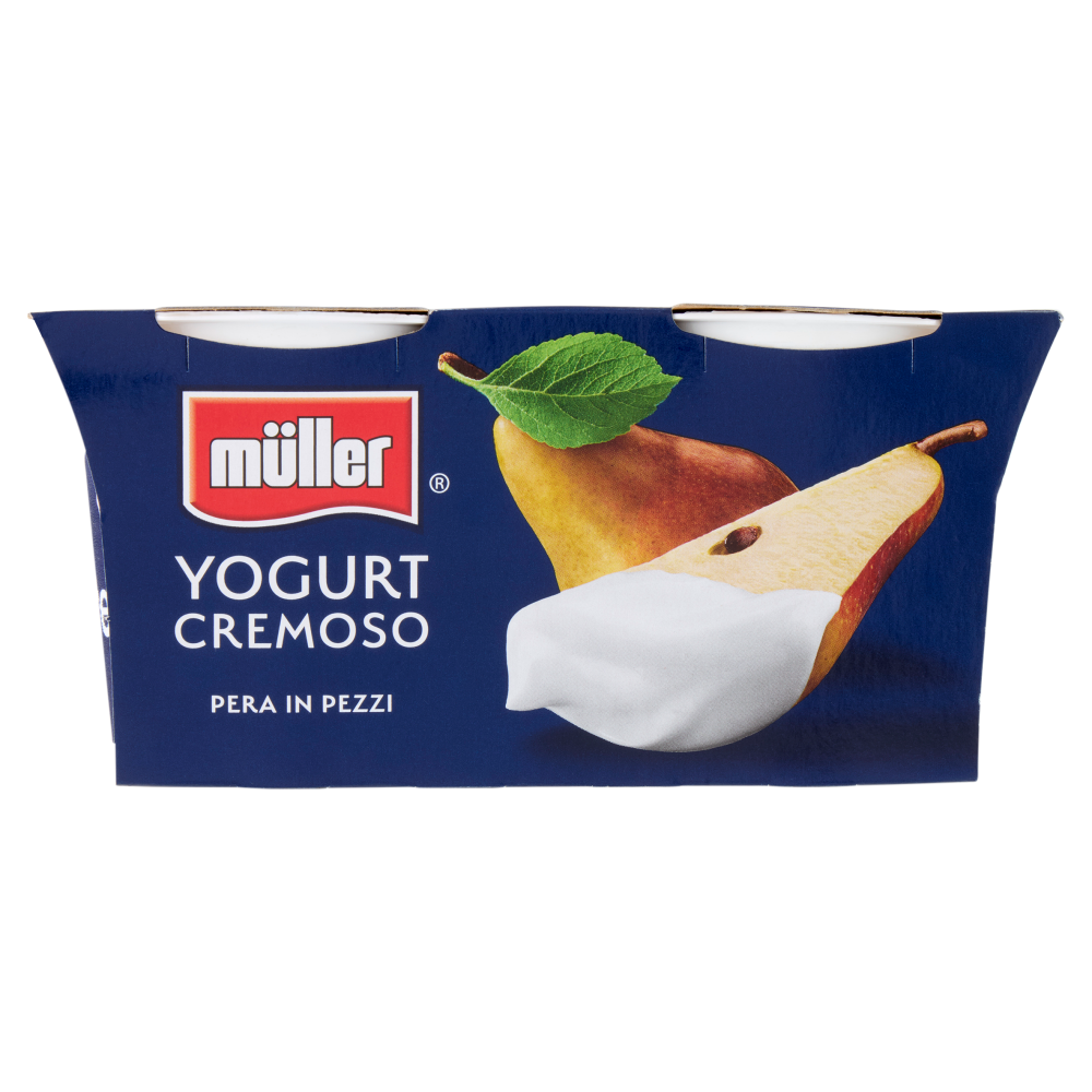 müller Yogurt Cremoso Pera in Pezzi 2 x 125 g