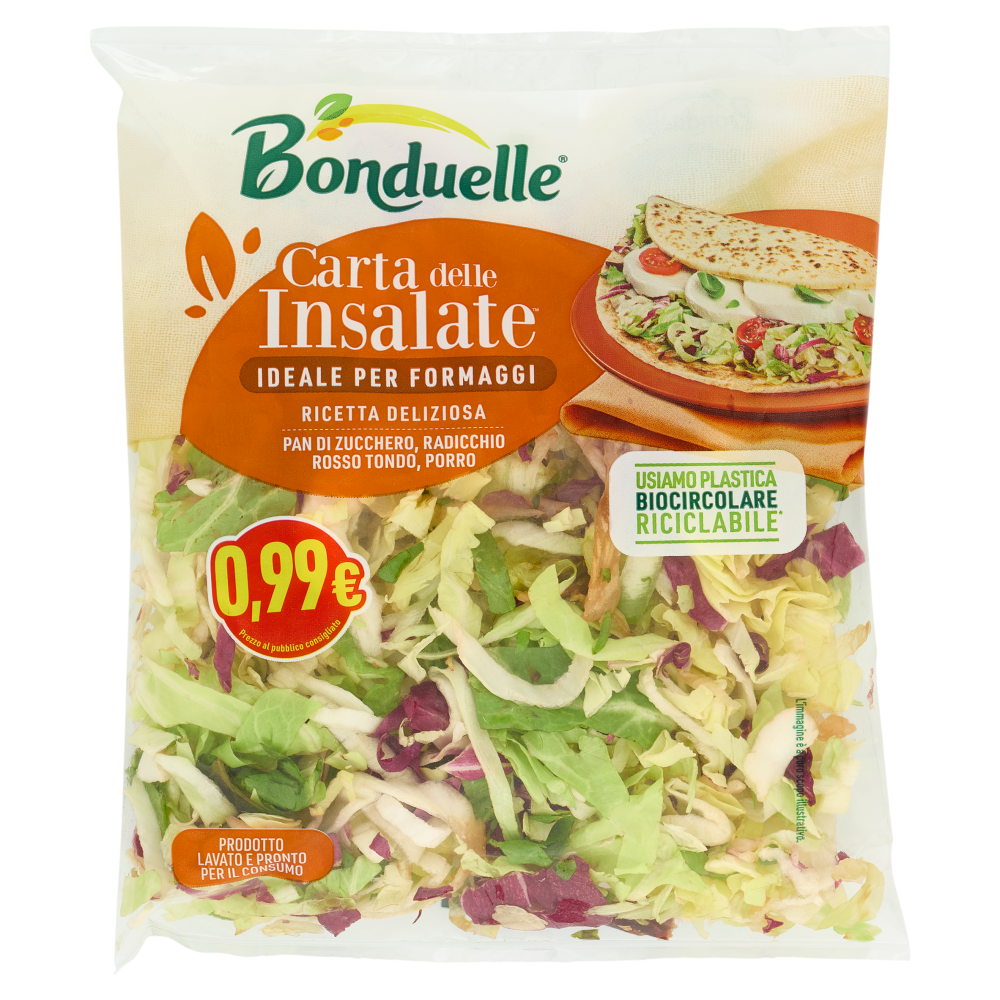 Bonduelle Carta delle Insalate Ricetta Deliziosa 90 g