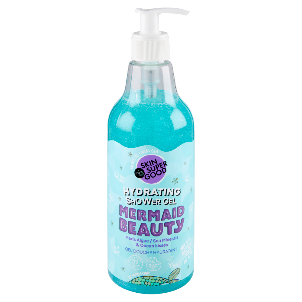 Skin Super Good Hydrating Shower Gel Mermaid Beauty Maris Algae/Sea Minerals & Ocean kisses 500 ML