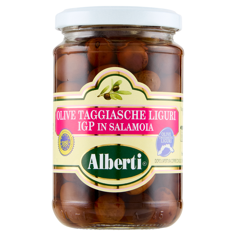 Alberti Olive Taggiasche Liguri IGP in Salamoia 290 g