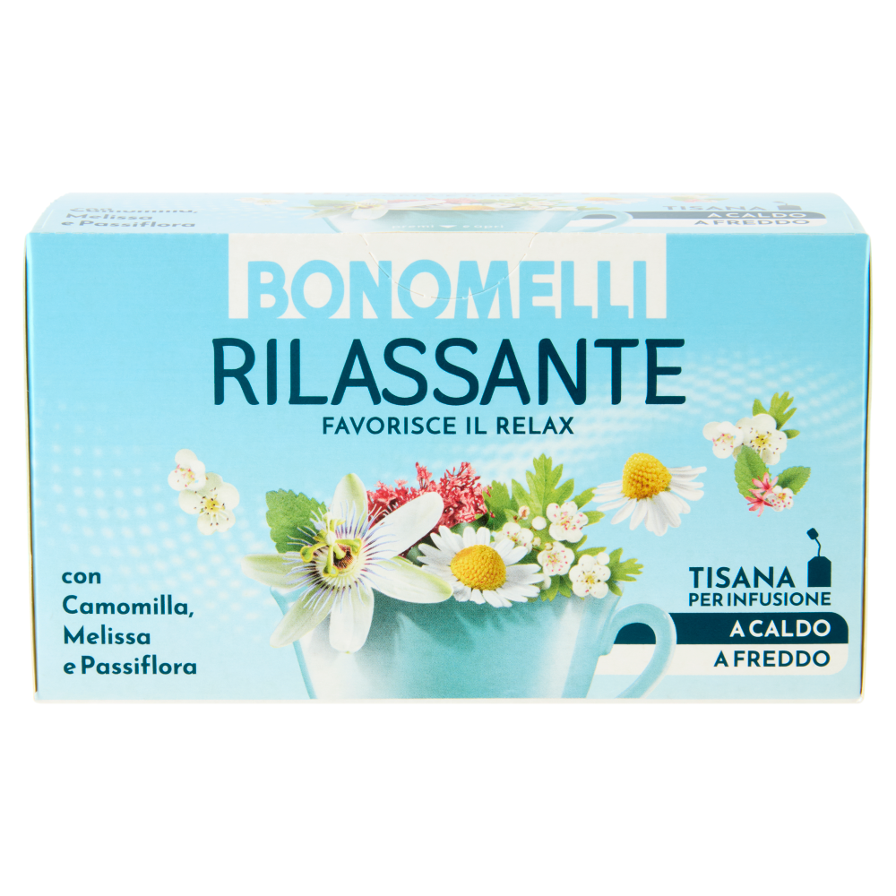 Bonomelli Rilassante Tisana per Infusione 16 Filtri 32 g