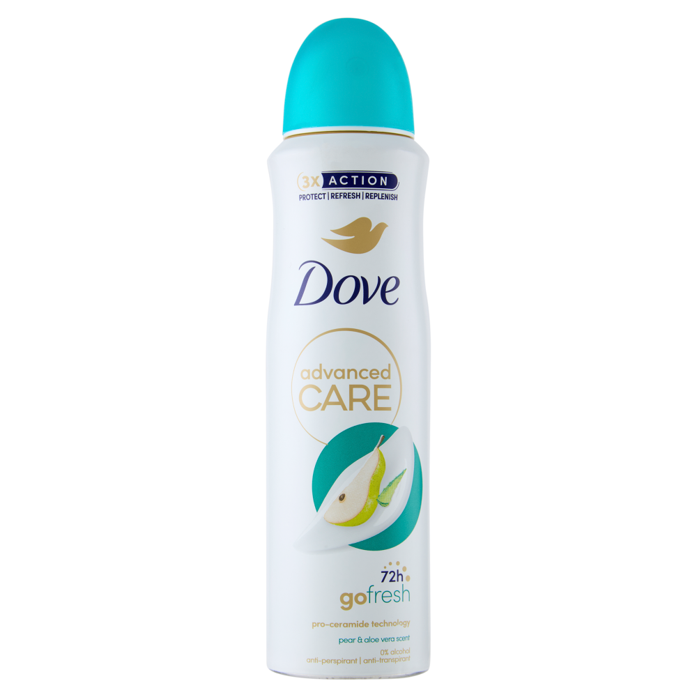 Dove advanced Care go fresh pear & aloe vera scent anti-perspirant 150 ml
