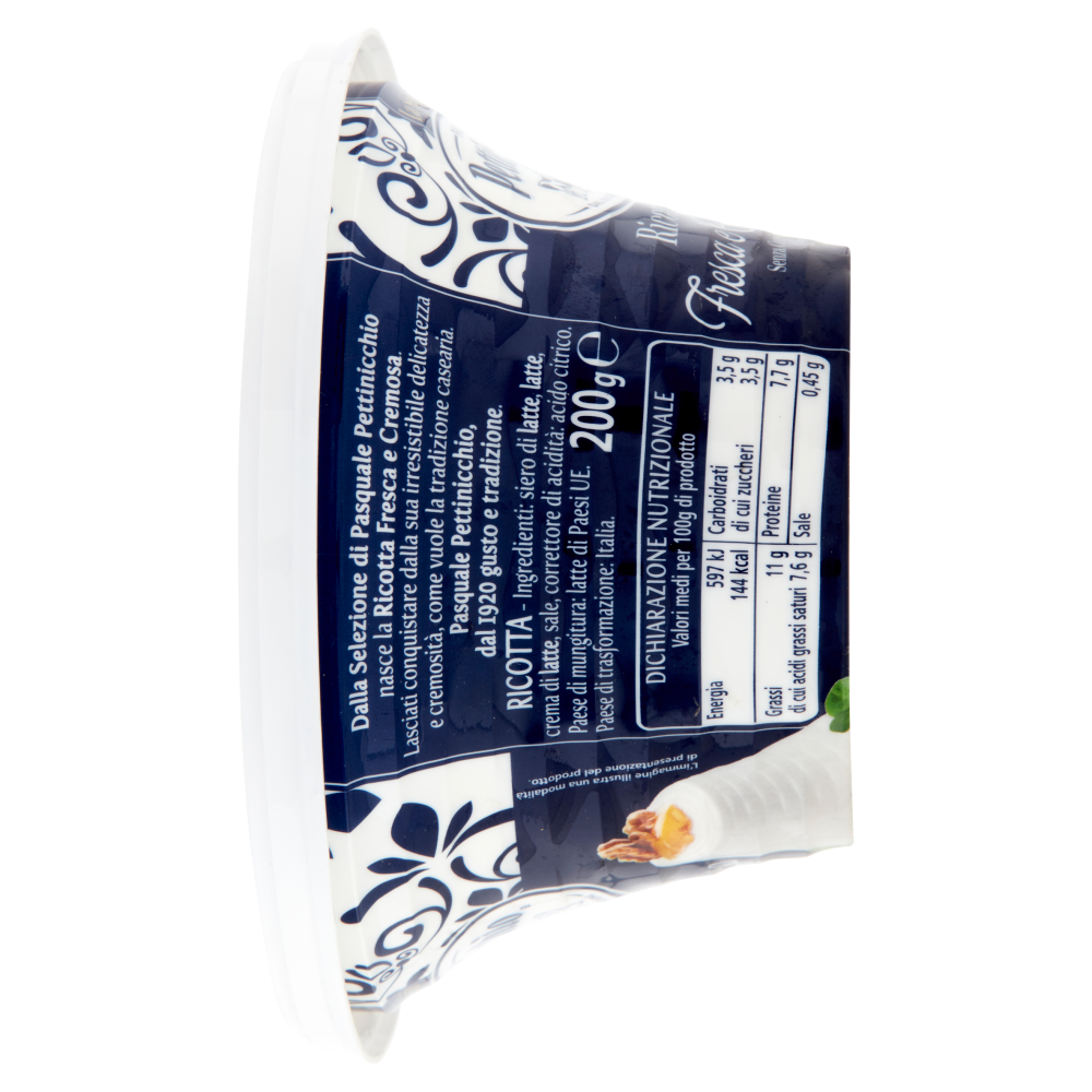Pettinicchio Ricotta Fresca e Cremosa 200 g