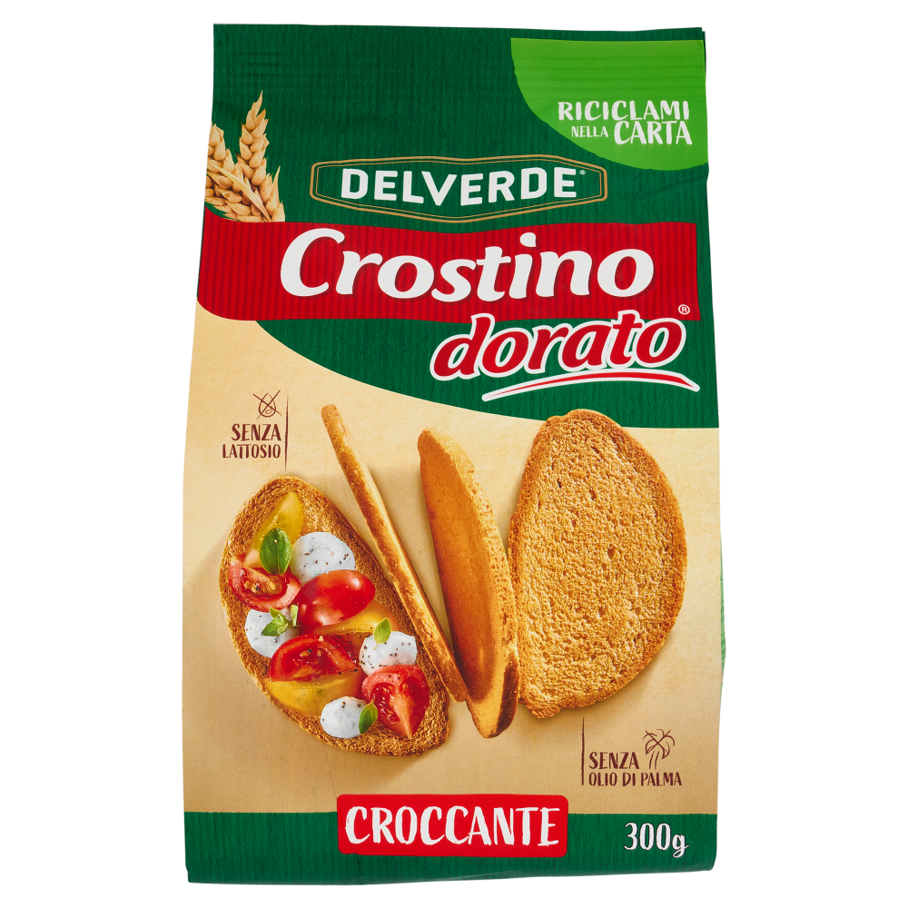 Delverde Crostino dorato Croccante 300 g