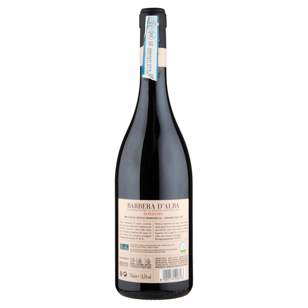 Fontanafredda Pensiero Barbera d'Alba DOC Superiore 750 ml