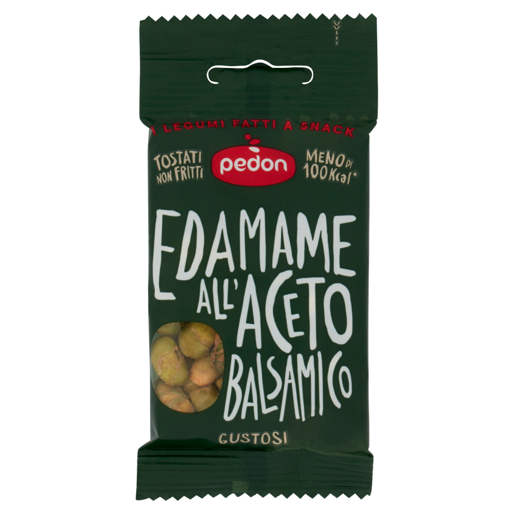 pedon I Legumi Fatti a Snack Edamame all'Aceto Balsamico 20 g