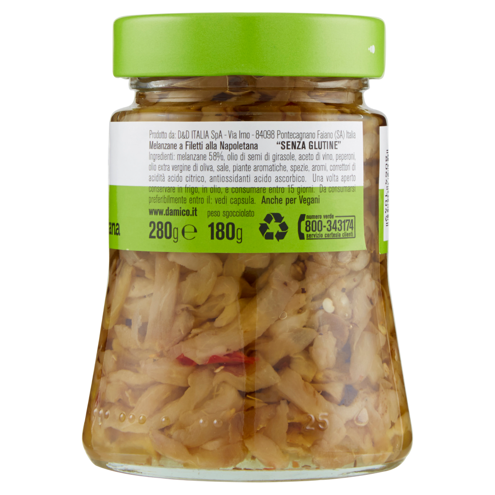 D'Amico le Specialità melanzane alla napoletana 280 g