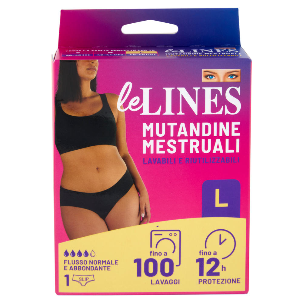 le Lines Mutandine Mestruali L 1 pz