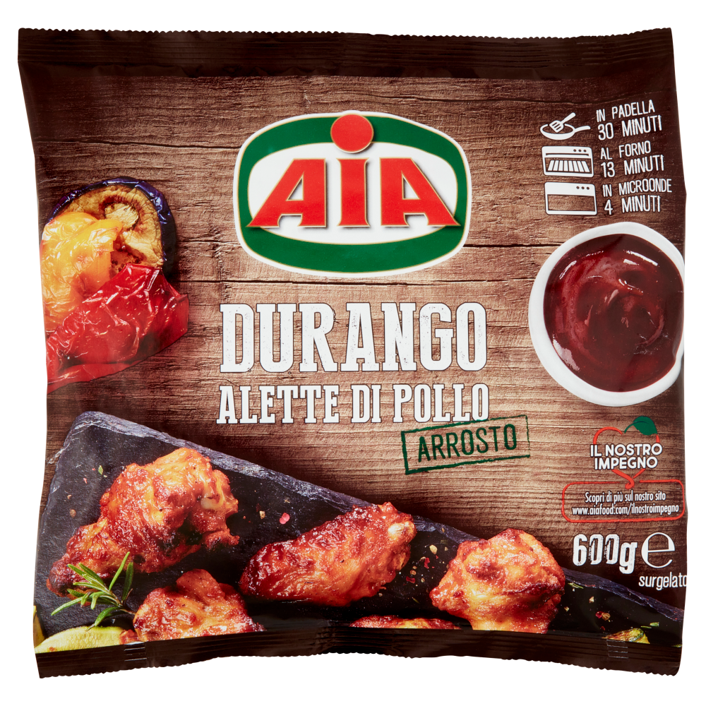 Aia Durango Alette di Pollo Arrosto surgelato 600 g