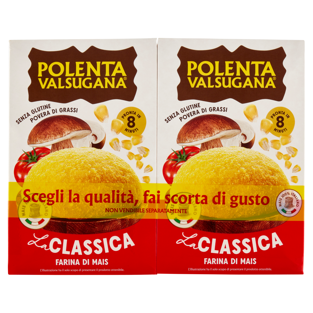 Polenta Valsugana la Classica 2 x 375 g