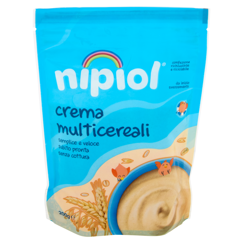 nipiol crema multicereali 200 g