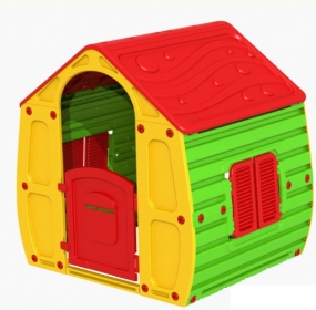 Carrefour Casetta Magical House - mis. 102x90xh109 cm - facile da montare! - adatta per giocare sia all'interno che all'esterno