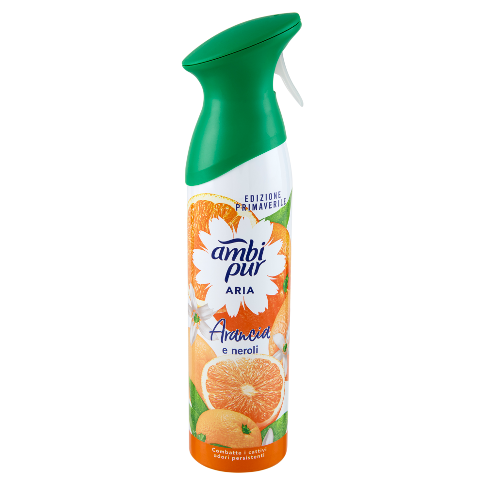 Ambi Pur Profumatore Per Ambienti Spray Arancia e neroli 185 ml