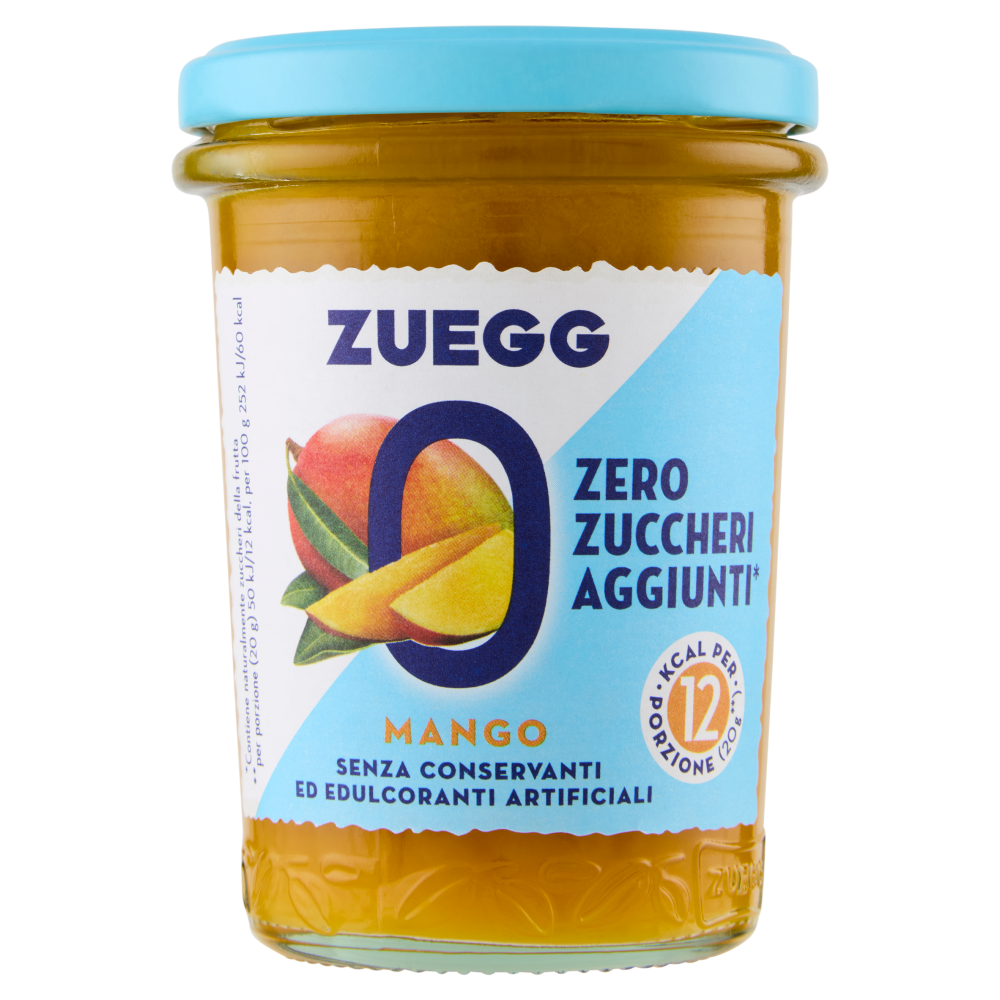 Zuegg Zero Zuccheri Aggiunti* Mango 220 g