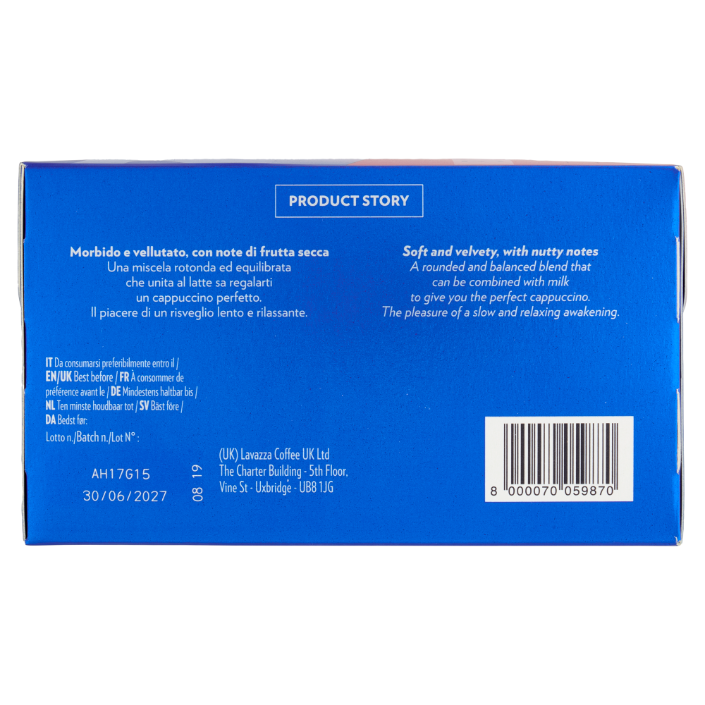 Lavazza crema e gusto Dolce Compatibile Nespresso Original 30 Capsule 171 g