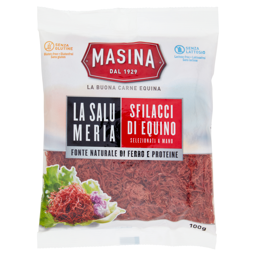 Masina La Salumeria Sfilacci di Equino Affumicati con Legno di Faggio 100 g