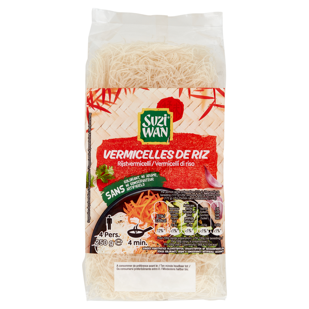 Suzi Wan Vermicelli di riso 250 g